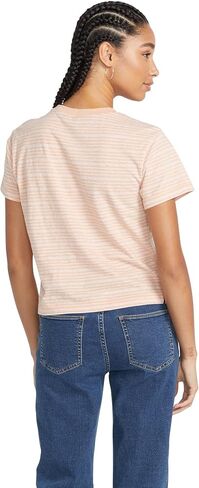 Volcom Women's Halite Stripe Short Sleeve Tee in Saudi Arabia