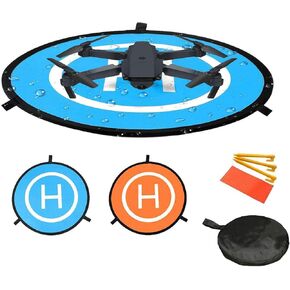 وسادة هبوط بدون طيار، 22 بوصة/55 سم مقاومة للماء وقابلة للطي وطائرة هليكوبتر Landig لـ DJI Mavic Pro Phantom 2/3/4/ Pro، طائرة هليكوبتر بدون طيار RC، طائرة كارما بدون طيار، DJI Mavic Air، إلهام والمزيد in Kuwait