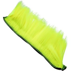 INOOMP Helmet Mohawk Wig Mohawk Synthetic Wigs Adhesive Mohawk Hairpiece Cosplay Wig for Bicycle Snowboarding Skiing Biking Helmet Green
