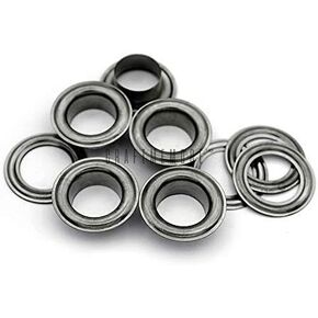 CRAFTMEMORE 1/2" (13 MM) Hole 50 Sets Grommets Eyelets with Washers for Leather, Tarp, Canvas (Antique Brass) in Saudi Arabia