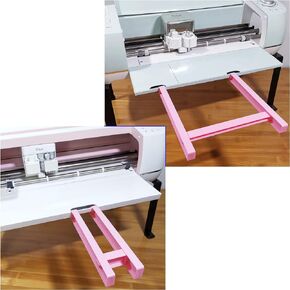 Extension Tray Compatible with Cricut Maker3 and Explore Air3 Air2 Air,Cutting Mat Extender Support for Maker and Explore Air Series (White)