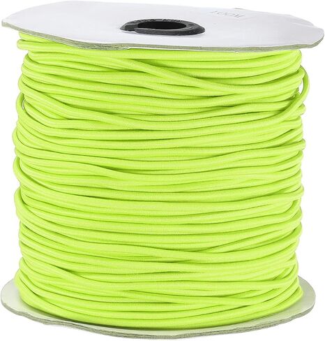 PATIKIL Elastic Cord Heavy Stretch String Rope 2.5mm 109 Yards for Crafting DIY Sewing Hook Straps Camping Tie Down Strap Grey in Saudi Arabia