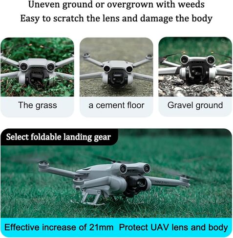 ملحقات دي جيه اي ميني 3 برو (3 في 1)، واقي مروحة ومعدات الهبوط، حزام للرقبة متوافق مع دي جيه اي ميني 3 برو فلاي مور كيت بلس in Kuwait