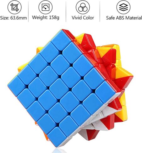 D-FantiX Cyclone Boys 3x3 Megaminx Stickerless Speed Cube Pentagonal Dodecahedron Cube Puzzle Toy in Kuwait