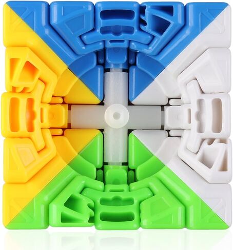 D-FantiX Cyclone Boys 3x3 Megaminx Stickerless Speed Cube Pentagonal Dodecahedron Cube Puzzle Toy in Kuwait