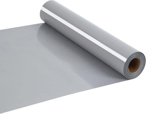 RENLITONG Black Iron on Vinyl 12Inch by 20ft Roll Heat Transfer Vinyl for T-Shirt Black HTV Rolls for All Cutter Machine - Easy to Cut & Weed for Heat Transfer Design in Kuwait