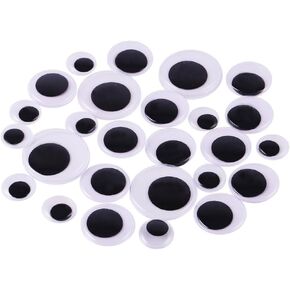 DIYASY 2 Inch 3 Inch 4 Inch Large Googly Wiggle Eyes with Self-adhesive 8 Pcs for Christmas Decorations in Kuwait