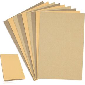 Whaline 18Pcs Felt Fabric Sheets Soft Thick Assorted Beige Craft Felt Pack for DIY Craft Sewing Patchwork Art Projects, 3 Colors, 7.9 x 11.8 Inch