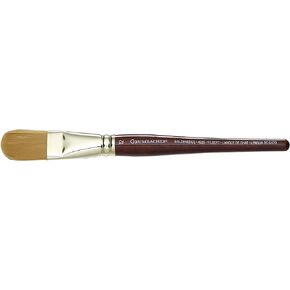 Grumbacher Goldenedge Golden Toray Filbert Watercolor Brush, Synthetic Bristles, Size 2 (4625.2)