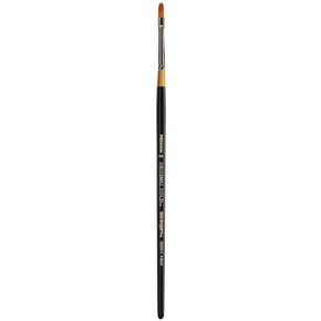 KINGART B-011 Premium 5 pc. Original Gold 9500 Series Filbert Artist Brush Set, Synthetic Golden Taklon Hair for Acrylic, Oil, Watercolor and Gouache Painting, Short Handle, 5 Sizes: 2, 4, 6, 8, 10