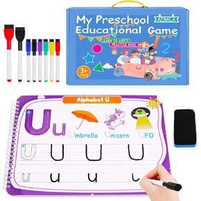 ADMILA Christmas Birthday Gifts for 3 4 5 Year Old Boys Girl Toys for Kids, Preschool Learning Activity Educational Montessori Busy Book Tracing Book Toys for Boys Girls in Saudi Arabia
