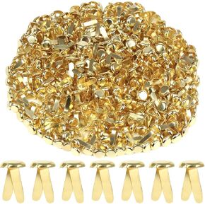 LOMIMOS 200Pcs Mini Paper Fastener Brad,Split Pin for Art Crafting School Project Decorative Scrapbooking DIY,0.79x0.3in in Kuwait