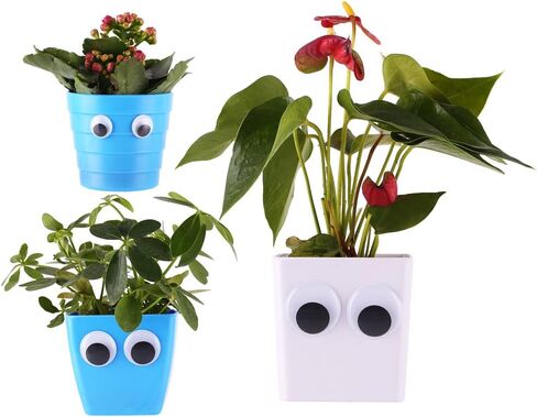 DIYASY 2 Inch 3 Inch 4 Inch Large Googly Wiggle Eyes with Self-adhesive 8 Pcs for Christmas Decorations in Kuwait