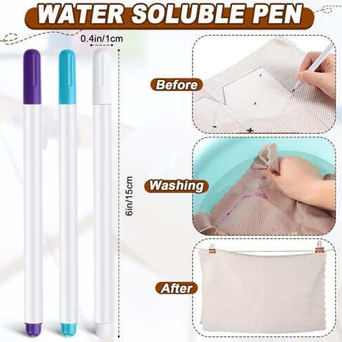 3 Pieces Bowl Cozy Pattern Template 3 Sizes 8/10/12 Inch Clear Acrylic Bowl Wrap Sewing Pattern Template with 3 Pieces Water Soluble Pen Bowl Batting Quilting Template Cut on Fold Stencil (Cute Edge) in Saudi Arabia