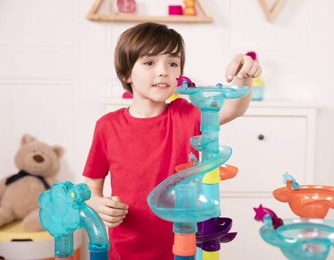 B. toys- Marble-Palooza- Marble Run Set- Developmental STEM Playset- 38-Piece Educational Building Toy- Marble Maze for Kids – 3 Years + in Saudi Arabia