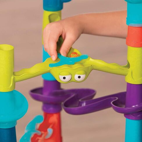 B. toys- Marble-Palooza- Marble Run Set- Developmental STEM Playset- 38-Piece Educational Building Toy- Marble Maze for Kids – 3 Years + in Saudi Arabia