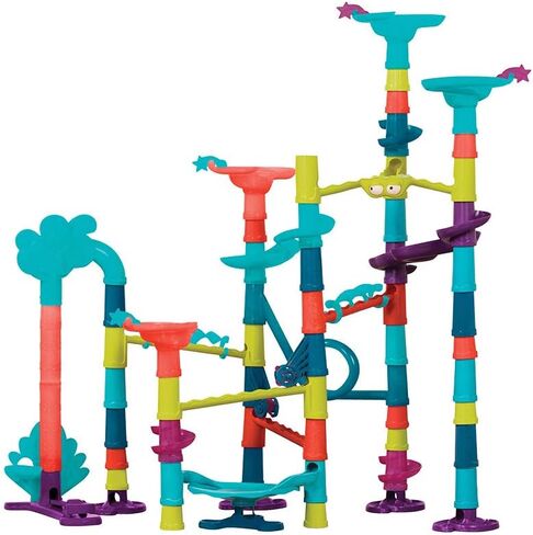 B. toys- Marble-Palooza- Marble Run Set- Developmental STEM Playset- 38-Piece Educational Building Toy- Marble Maze for Kids – 3 Years + in Saudi Arabia