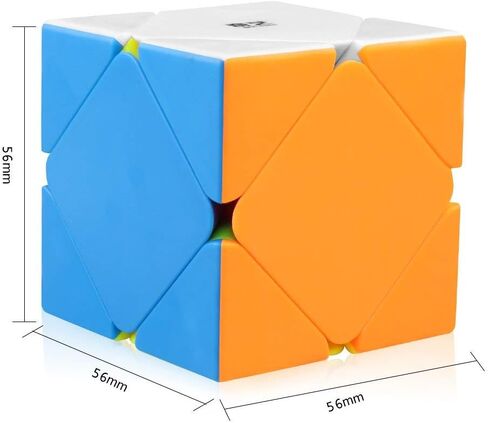D-FantiX QY Toys Warrior W 3x3 Speed Cube Stickerless 3x3x3 Magic Cube Puzzles in Kuwait