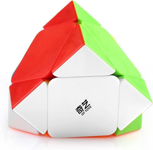 D-FantiX QY Toys Warrior W 3x3 Speed Cube Stickerless 3x3x3 Magic Cube Puzzles in Kuwait