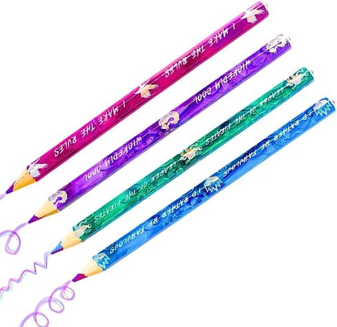 Descendants 3 Multicolored Pencils | 7 3/8" | 4 Pcs in Saudi Arabia