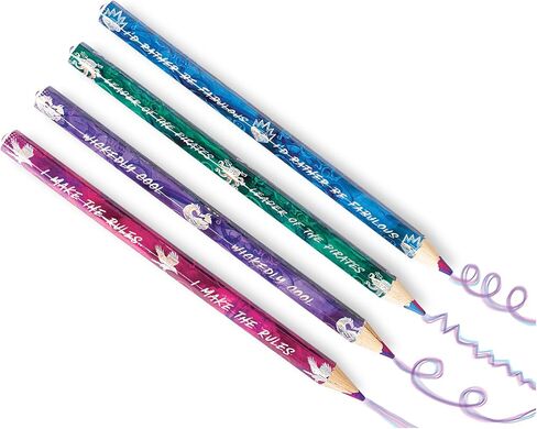 Descendants 3 Multicolored Pencils | 7 3/8" | 4 Pcs in Saudi Arabia