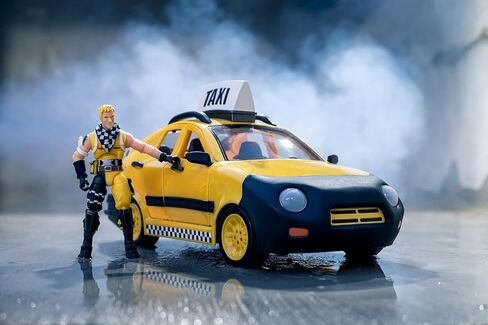 Fortnite Joy Ride Whiplash Vehicle (Blue & White), with 4-inch Articulated X-Lord Figure in Saudi Arabia