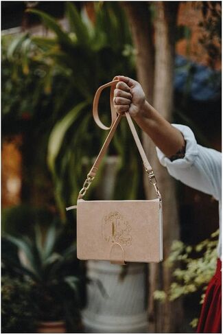 دفتر Sling - دفتر يوميات رصاصي - شبكة نقطية مقاس A5 باللون الذهبي الوردي لمجلة بوجو - سهل الحمل - صفحة مثقوبة 120 جرام في المتر المربع (وردي) in Kuwait