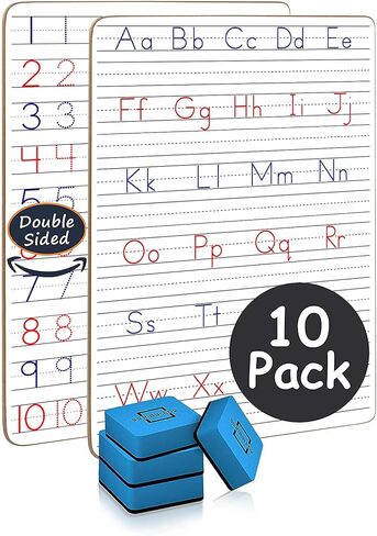 Scribbledo Alphabet Tracing Whiteboard, Dry Erase Lapboard 9x12 in Kuwait