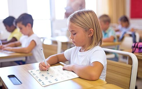 Scribbledo Alphabet Tracing Whiteboard, Dry Erase Lapboard 9x12 in Kuwait