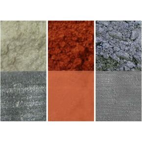 مجموعة ذا هوليداي من كولورير - عبوة من 3 أصباغ بيرليسنت (30 مل | 1 أونصة): أصباغ لامعة وفضية عتيقة واحمر لامع للزينة والرسم والاعمال الفنية in Kuwait