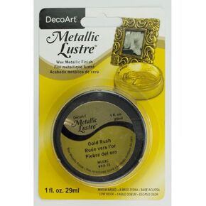 Deco Art Metallic Lustre Wax Finish, 1 oz, Radiant Red in Saudi Arabia