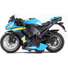 لعبة دراجة نارية، مع ألعاب خفيفة وموسيقى نماذج دييكاست للدراجات النارية، لعبة دراجات نارية للأولاد، لعبة دراجة نارية للأطفال 3-9 (برتقالي) in Kuwait