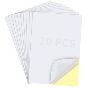 Birllaid 22 Sheets Clear Double Sided Adhesive Tape Sheets for Craft,Sticky Tumbler Tape Wide Large Double Sided Tape Sheets for DIY Art,Craft,Home Decorative Tape