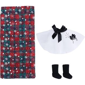 حقيبة نوم ياماسو، ملابس سانتا، إكسسوار عيد الميلاد للدمية (الدمية غير متضمنة) in Kuwait