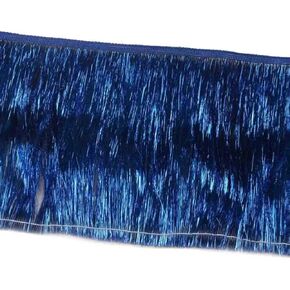 10 Yards 6 Inch Wide Metallic Fringe Trim DIY Latin Dance Dress Clothing Accessories Xmas Party Decor Shiny Tassel Lace (Multicolor)