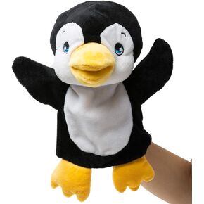 HollyHOME Shark Hand Puppets Stuffed Ocean Animals Hand Puppet Plush Animal Toys 13 Inches