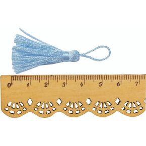 (TM) 20PCS golden Mini Small Craft Tassels 5.5cm long for Decorative Key Cushion