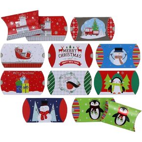 Iconikal Christmas Gift Card Pillow Boxes, 50-Count in Saudi Arabia