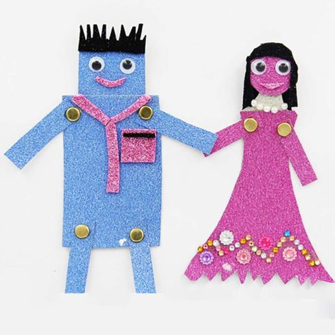 ميني برادز 400 قطعة مثبتات ورقية ذهبية فضية مستديرة معدنية باستيل حرفية برادز متعددة الألوان صغيرة مستديرة ورقية، جدائل معدنية زهرة سكرابوكينغ ضفائر زخرفية للمدرسة مكتب الحرف صنع DIY مشروع in Kuwait