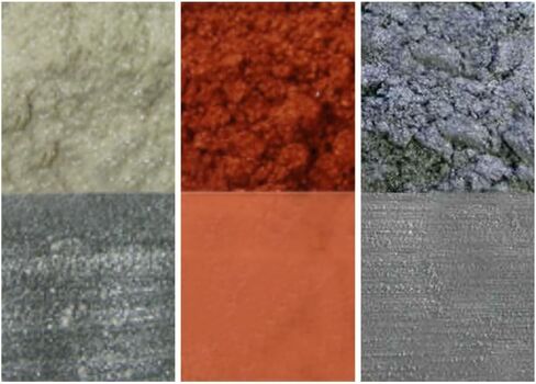 مجموعة ذا هوليداي من كولورير - عبوة من 3 أصباغ بيرليسنت (30 مل | 1 أونصة): أصباغ لامعة وفضية عتيقة واحمر لامع للزينة والرسم والاعمال الفنية in Kuwait