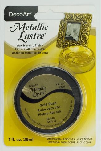 Deco Art Metallic Lustre Wax Finish, 1 oz, Radiant Red in Saudi Arabia