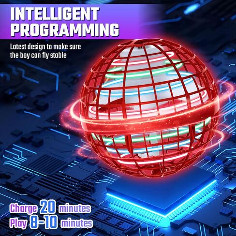Sosuy Flying Orb Ball Toy Green 2026, Magic Boomerang Ball Hover Drone in Kuwait