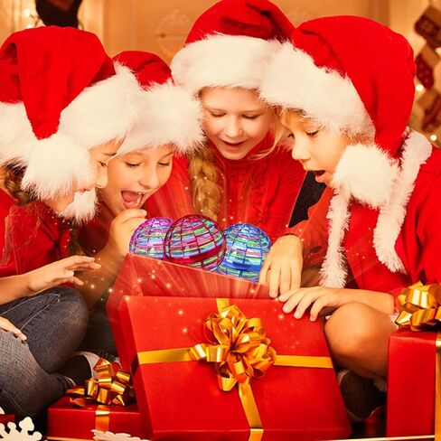 CASEIER Flying Orb Ball Toy, Hover Ball, Boomerang Ball, Fly Orb Pro Flying Spinner Mini Drone Flying Safe for Boys Girls Kids Adults Outdoor Indoor - Pink in Kuwait