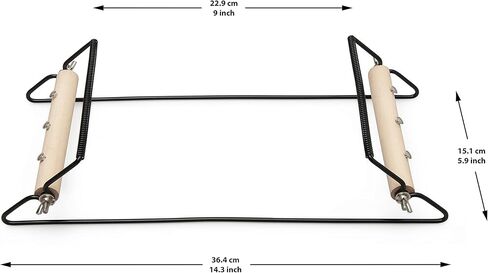 GLOCHYRA Large Bead Loom Kit - Wide Metal Bead Loom Complete Tool kit, Includes 72 Grams Beads, 2 Long Needle, Threads, Threader, Bead mat, Bead Tray for Making Jewelry- Necklaces, Bracelets and More in Kuwait