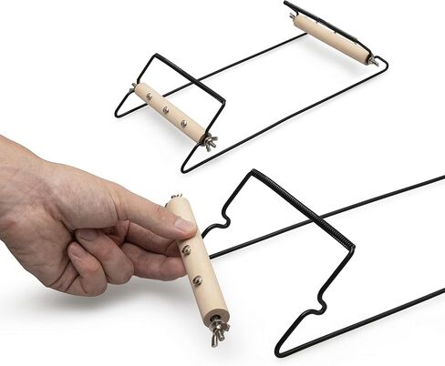 GLOCHYRA Large Bead Loom Kit - Wide Metal Bead Loom Complete Tool kit, Includes 72 Grams Beads, 2 Long Needle, Threads, Threader, Bead mat, Bead Tray for Making Jewelry- Necklaces, Bracelets and More in Kuwait