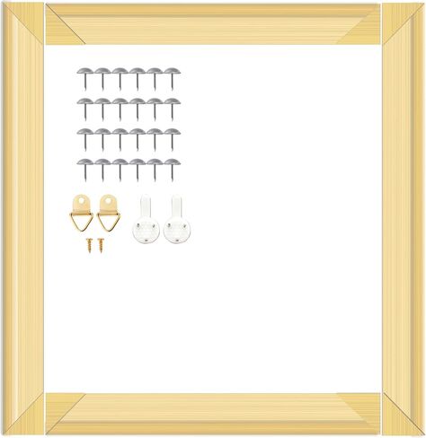 ECOIOU DIY Canvas Stretcher Bars 16x20 Inch Canvas Frame, Sturdy Stretcher Frames for Oil Paintings, Prints, Paint by Numbers & Posters(Need Extra Size to wrap Around The Frame) in Kuwait