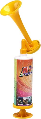 FARBIN Loud Air Horn Handheld Pump Air Horn Noisemakers for Kids Birthday Party, Football Match Sporting Events, Festival Celebrations, Fog Warning Horn Trump, 2pcs (Mini handheld horn 2pcs) in Saudi Arabia