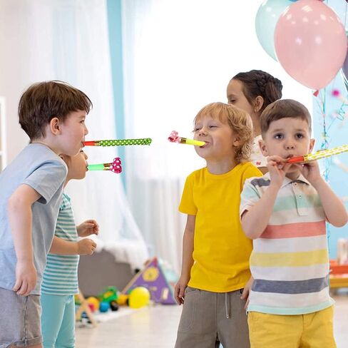 30 قطعة من منفاخ الحفلات، صانعات ضوضاء ملونة، صفارات حفلات، صانعة ضوضاء مهدبة، صانعة ضوضاء لأعياد الميلاد، صفارات حفلات عيد الميلاد، صفارات حفلات رأس السنة الجديدة، صانعات ضوضاء in Kuwait