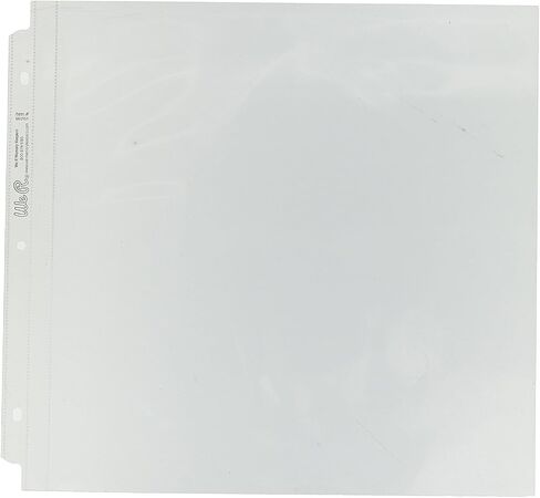 We R Post Bound Photo Sleeves 12"X12" 10/Pkg, Full Page (Pack of 2) in Saudi Arabia