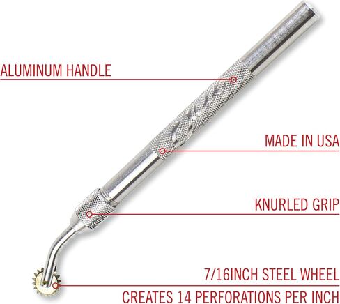 Excel Blades Pounce Wheel Set of 3, Stainless Steel, Aluminum Handles in Kuwait